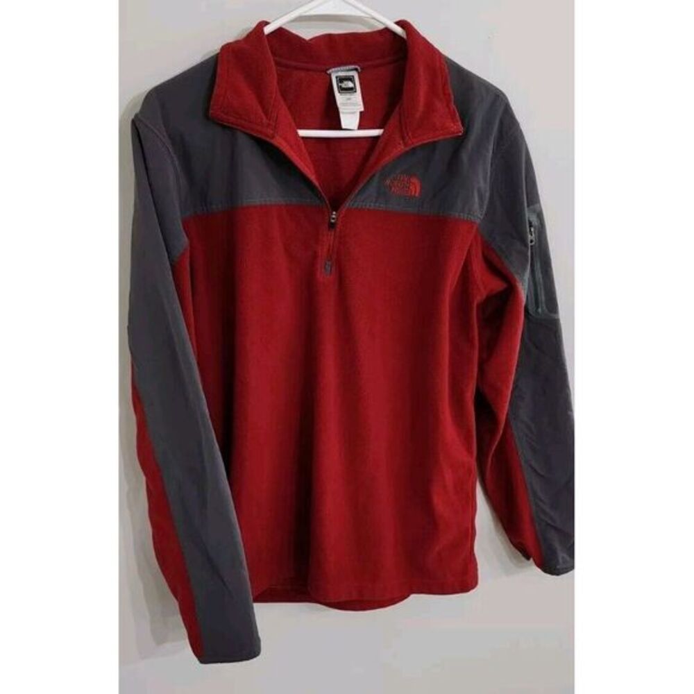 The North Face Tekware Mens Size Medium TKA100‎ 1/4 Zip Fleece Jacket Pullover